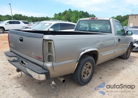 1999 GMC Sierra 1500 Sle из США, поврежденный, VIN 1GTEC14V2XE521601